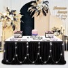 Black Tulle Tutu Table Skirts for Rectangle or Round Tables