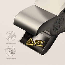 ActivPro Mini Nail Clippers Set Heavy Duty Sharp High Quality Stainless Steel Ergonomic Wide Mouth Splash Manicure Thick Fingernail Cutter File Ingrown Toenail Trimmer Stripper