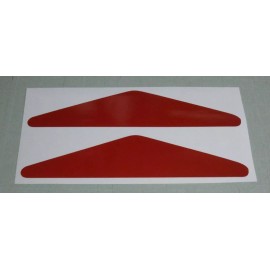 AutoGraph Signs Set of 2 Ski-Doo REV 03-07 Snowmobile Rear Tunnel Reflectors NEW 08-09 550F