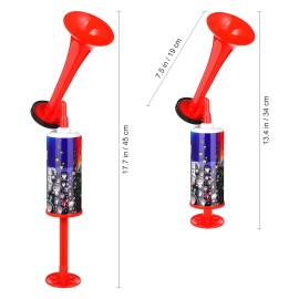 Unbranded 24PK 12'' Air Horn Pump Hand Push Loud Noise Maker Party Sport Events Graduation