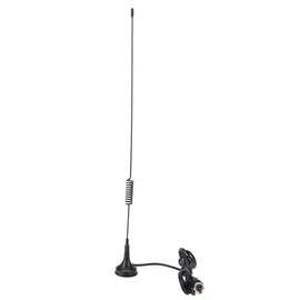 Antenna for All TV or Car TV, 10db Strong , Windproof, Rainproof, with Suction, Magnetic, Anti-Interference, High Sensitivity, with Very Easy Install and Set Up, Stable, 1.5m
