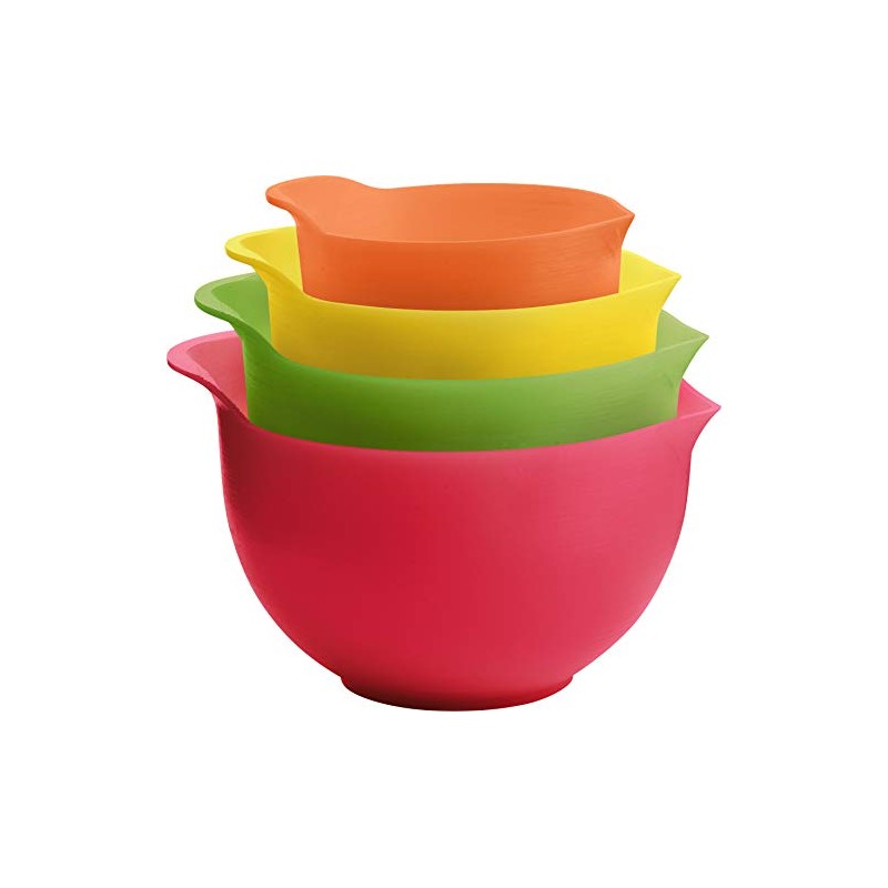 Trudeau Bamboo Melamine Measuring Cups, Set of 4