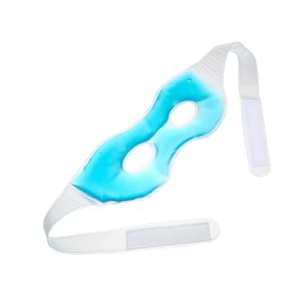 Healeved Sleeping Eye Patch Eye Mask for Puffy Eyes Cooling Blindfold Comfortable Eye Mask Ice Compress Therapy Reusable Blue