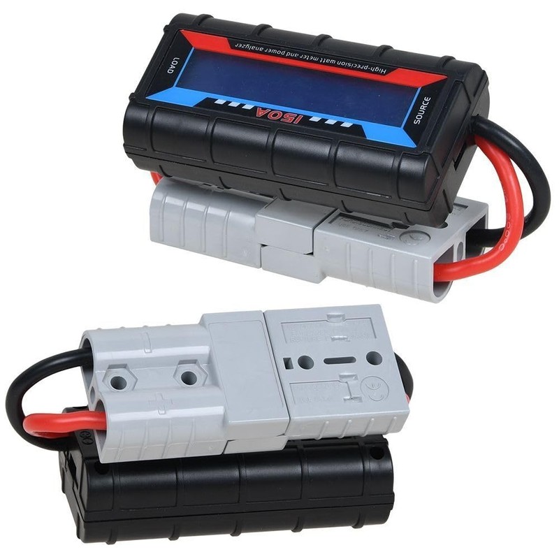 Shusmda 1 Piece 150A LCD Digital Amp Watt Meter Power