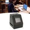 Film Slide Scanner with 2.0in LCD Screen, Converts Color &