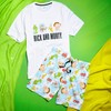 Get Trend Rick and Morty Mens Pyjamas Set Short PJs