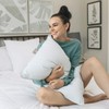 DOWNLITE Down Extra Thin, Flat & Soft Pillow for Stomach