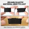Trifletopia 16PCS Belt Loop Keeper - Elastic Strap Holder -