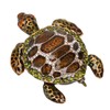 Turtle Trinket Boxes Handcrafted Hand Painted Rhinestones Hinged Trinket Boxes