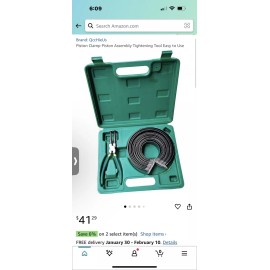 Unbranded Car Piston Ring Assembly Clamp Kit