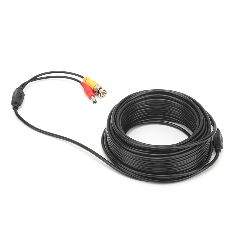 BNC+DC Video Power Cable Security Camera CCTV Wire Cord W