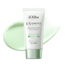 d'Alba Clean Tea Tree Liposome Tone Up Sun Cream, Green, 1.7 fl oz (50 ml), UV Makeup Base, Clear, Dull Skin, UV Protection, UV Protection, Sunscreen, For Faces, Hypoallergenic, SPF 50+/PA++++, Vegan