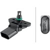 HELLA 6PP 358 152-221 Sensor, Boost Pressure - 4-Pin -
