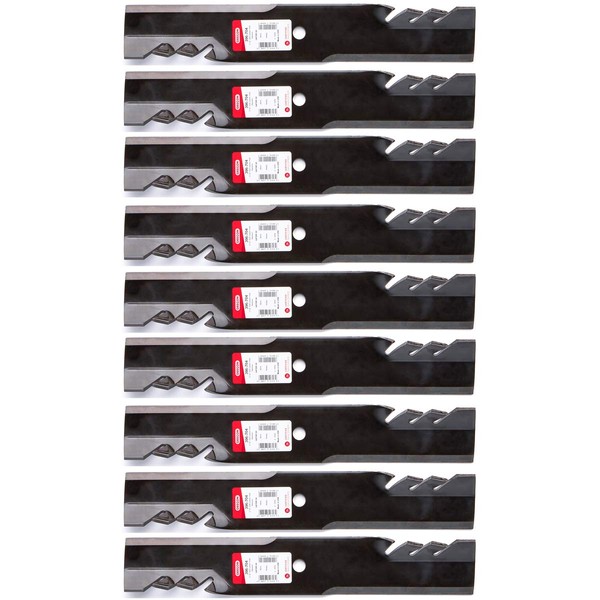 9PK Oregon 396-704 G6 Gator Blades for 52" Hustler 603848,