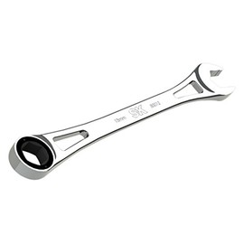 SK Tools USA 18MM, 6 Point, X-Frame® Combination Ratcheting Wrench | 80012