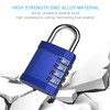 ZHEGE Combination Lock Padlock for Locker, School, Gym, Room, Closet,
