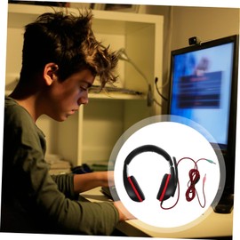 DOITOOL Gaming Headset Wired Over-Ear with Mic Comfortable Earmuffs Headband Lightweight Stereo Sound for Gaming Calls Workouts