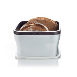 TUPPERWARE BrotMax 2 weiß schwarz Brotkasten Brotwächter Brot Max Kasten Brot&Co