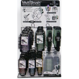 Olivia Garden Multi Brush Barrel  & Free Handle Set (Choose your brush size) - MB-36B 1 3/8"