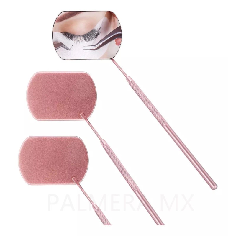 PALMERA MX Espejos Grandes Para Extensiones De Pestañas O Dental