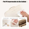 Bolsa de Cosmeticos de Viaje para Mujer, Cosmetiquera de Piel