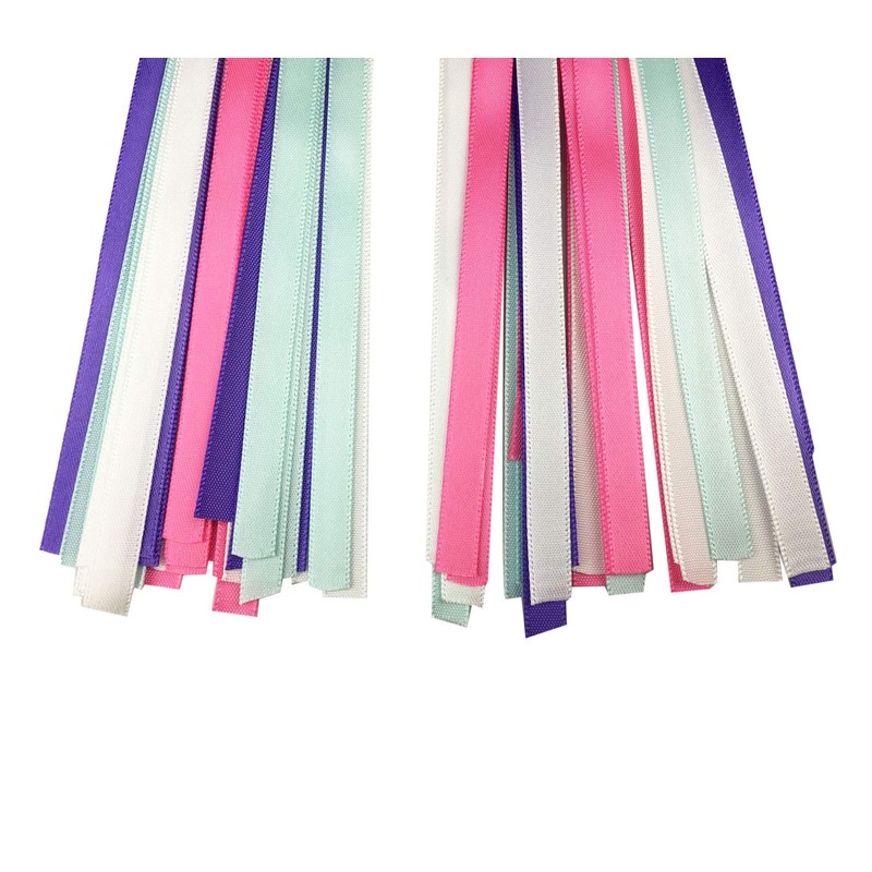 PLATT Kid's Bicycle Handlebar Streamers Colorful Ribbons Tassel for Girls