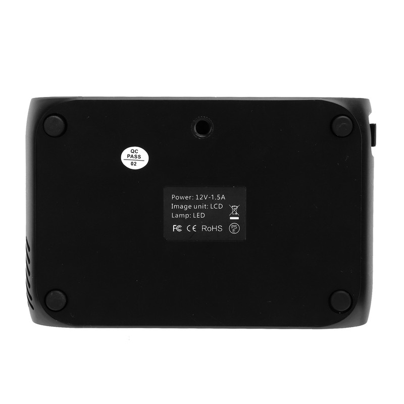 Mini Projector Black Micro 1080P HDMI Multi Function Home Theater