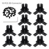 22Pcs 2020 Series Aluminum Extrusion Connectors, CLAHJQX Aluminum Extrusion T-Slot