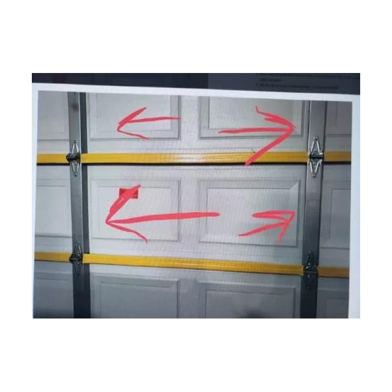 Reflective R8 Black Poly-Foam Garage Door Insulation Panel 24" X