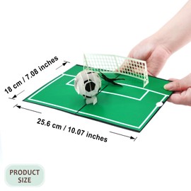 Fassory 3D Pop Up Football Card for Men Women Boys Girls, Football Birthday Card for Husband Brother Son Grandson Nephew, Fathers Day Card (Football)