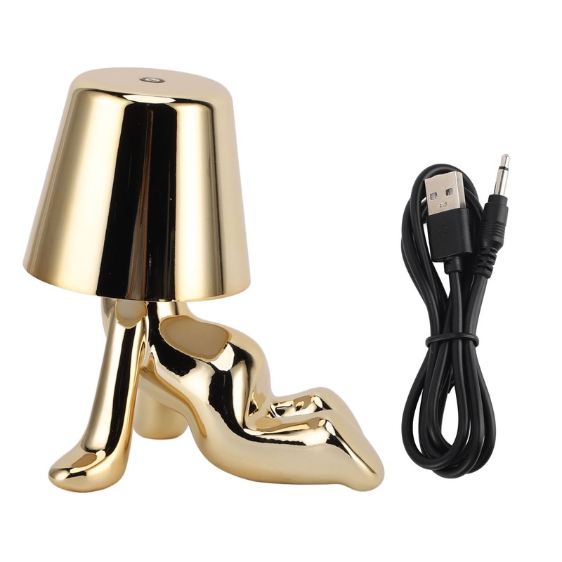 LED Table Lamp Touch Control Desk Light 3 Modes USB