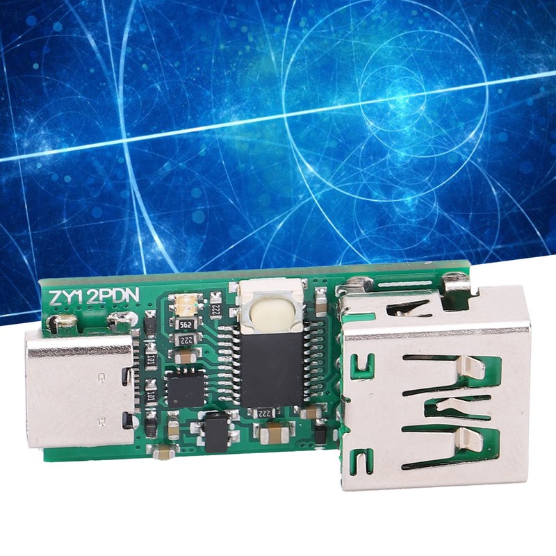 Fast Charging Trigger Module PD2.0 3.0 to DC Board Polling