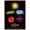 Duel Masters Standard Card Sleeve, 5 Large Civilization Version