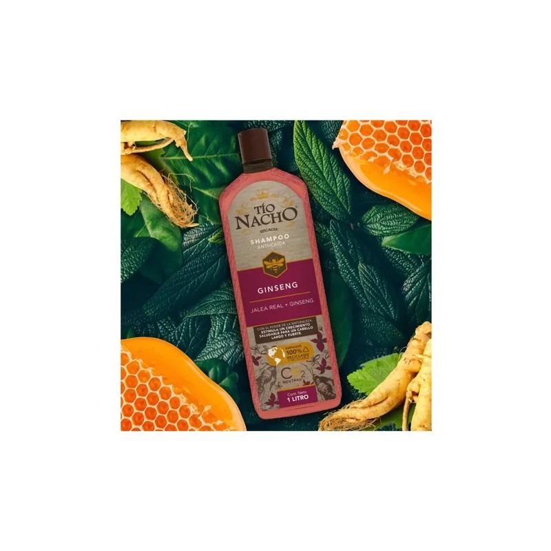 Shampoo Tío Nacho Ginseng Anti Caída 950 Ml