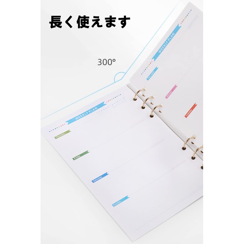 YFFSFDC Loose Leaf Binder Ring Binder Binder Binding Jig Hole