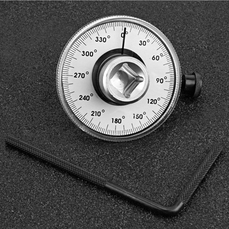 KIMISS 1/2 Inch Torque Wrench Angle Gauge Tool, Drive Torque
