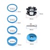 eMagTech 10pcs Headset Spacer Replacement Kit Bicycle Stem Caps with