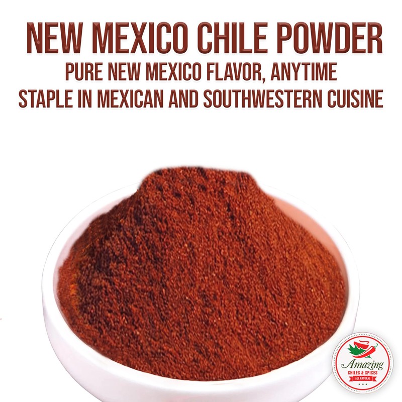 New Mexico Chili Powder (4oz) – Natural and Premium. Great