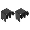 Set of 2 Drawer Front Mounting Clamps, Cabinet Front Hardware