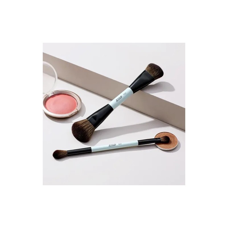 Jessup Kit 2pz Brocha De Maquí De Doble Punta Multiuso,t502