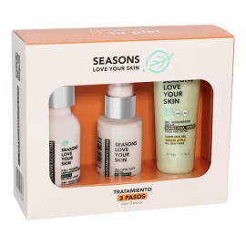 Kit para el cuidado de la piel Seasons Love Your Skin Básica KIT3963 para piel Mixta - 3 piezas