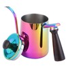 700ml Coffee Kettle 304 Stainless Steel Gooseneck Spout Coffee Drip