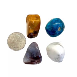 Gemini Tumbled Stone Set by New Moon Beginnings