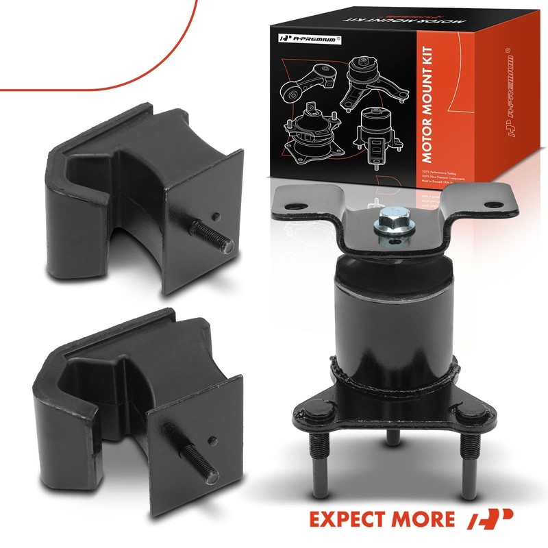 A-Premium 3PCS Engine Motor Mount and Transmission Mount Kit Compatible