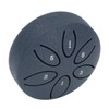 Tongue Drum 3inch 6 Tone Steel with 1pcs Drumstick Mini