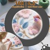 KIRKAS 10X LED Magnifying Lamp with Clamp, Real Glass Lens,