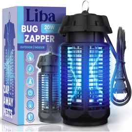 Unbranded LiBa Electric Bug Zapper, Outdoor & Indoor Insect Killer with Switch – 4000V Pow