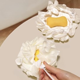 MIXNEX Soap Pouch with Foaming Mesh – Wrap-Around Soap Saver Bag for Bath & Shower – Gentle Exfoliating Body Scrubber for Men & Women