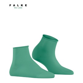 FALKE Women's Cotton Touch W Sso Thin Plain 1 Pair Socks, Turquoise Ocean Green 7506, 2.5-5