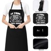 60th Birthday Gifts for Men, Apron Gifts for Husband Wife